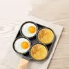 Pans 4-Hole 2-Hole Frying Pot Pan Thickened Omelet Non-stick Pancake Steak Cooking Egg Ham Breakfast Maker Cookware