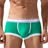 Underbyxor herr bomull underkläder sexiga shorts u-påse underkläder mjuka boxare trosor peni bulge boxershorts trosor för gay stretch