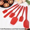 Cake Tools 6Pcs Spata Sets Bpa Sile Scrapers Spoon Non-Stick Silica Bbq Heat Resistant Cooking Utensils Baking 211110 Drop Delivery Otbo4