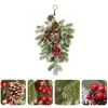 Decorative Flowers Room Decoration Pine Cone Hanging Tree Christmas Teardrop Swag Branch Decorations Holiday