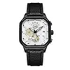 GeDi niche hoogwaardig gevoel vierkante herenhorloge mode timer zakelijk horloge heren waterdicht quartz horloge groothandel
