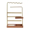 Smyckespåsar arrangör Stand Multi Purpose with Tray for Rings Bangle Showcase