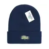 Chapéus lenços conjuntos designer beanie luxo chapéu de malha ins popular inverno unisex cashmere crocodilo casual ao ar livre bonnet bonés de malha 18 cores muito bom presente l321