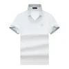 Camicia polo da uomo di marca Camicia firmata Camicia di alta qualità Camicia in cotone traspirante comoda con risvolto tuta da ginnastica taglia M-3XL