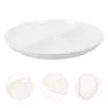 Dinnerware Sets Plates Candy Serving Plate Divided Fruit Holder Snack Dishes Storage Tray