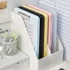 Clipboards Candy Color A4 File Folder Clipboard Writing Pad Memo Clip Board Test Paper Storage Box Organizer Stationary School Supplies 230926