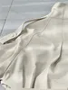Misto lana da donna Giacca a vento di media lunghezza Patchwork di colore Colletto alla coreana Laceup Dritto Autunno Inverno Trench monopetto femminile 230925