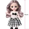 人形16cmプリンセスBJD 112服と靴を履く13ジョイントかわいい甘い顔の女の子ギフト児童おもちゃ1C 230925