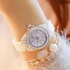 Fashion Ceramic Watchband Waterproof Wristwatches Top Brand Luxury Ladies Watch Women Quartz Vintage Women watches 2112282766
