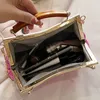 Evening Bag s Patent Leather Handbags Magical Feeling Shoulder Designer Glitter Gold Silver Chain C rossbody Eeving Clucth 230926