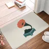 Carpets 1Pcs Leaves Plant Kitchen Mat Home Anti-slip Bathroom Rug Entrance Doormat Living Room Protective Floor Children