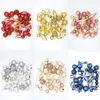 Decorative Flowers Engagement Party Restaurant Wedding Anniversary Christmas Ball 40pcs Pendant Plastic Gold/Silver/Red/Blue/Rose Gold