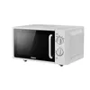 20 Litre Flat Panel Microwave Oven Small Size 6 Gears Precise Temperature Control Knob Operation Microwave