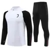 22 23 24 hombres niños fútbol chándal jersey kit set 22 23 juve hombres traje de entrenamiento fútbol chándales survetement pie chandal futbol chaqueta jogging