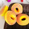 Party-Dekoration, 5 Stück, künstlicher Donut, Donut-Modell, lebensechter Dessert-Kuchen, Rollenspiel-Requisiten für die Präsentation, Küchen-Spielset