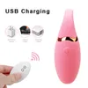 Vibratorer 10 Speed ​​USB -laddning Trådlös fjärrkontroll Klitoris Stimulerar Fish Tail Jump Egg Vibrator Vibration Sex Toys For Women 230925