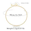 Choker CCGOOD Minimalist Chic Jewelry Paperclip Necklace Gold 18 K Plated Oval Link Chain Necklaces For Women Simple Collier Femme