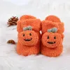 Buty Baby Booties Halloween Dypkin Plecee Kaptaki Soft Born Crib Buty Prewalkers