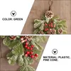 Decorative Flowers Room Decoration Pine Cone Hanging Tree Christmas Teardrop Swag Branch Decorations Holiday