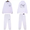 Survêtements pour hommes pull pantalon ensemble designer sweats à capuche streetwear sweat-shirts costume de sport broderie peluche lettre décoration épais sweats à capuche hommes pantalons taillesS-XL