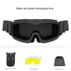 Tactical goggles alpha sand shooting goggles outdoor equipment fans field impact resistance