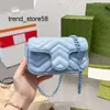 Wallets Luxury Mini Marmont Chain Bags Fashion Women Plain High Quality Crossbody Shoulder Bag Cowhide Leather Cute Purse Wallet Flap handbag Purse E6O3