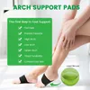 Shoe Parts Accessories 2pcs Arch Support Thick Soft Compression Cushioned Sleeves Foot Pain Relief Cushions 230925