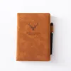 Notepads 360 Pages Portable thick Waxfeeling Leather A5 Log Notebook for Daily Work Office School Supplies Korean Stationery 230926