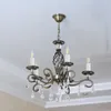 Pendant Lamps 12 Pcs Seat Cover Chandelier Sleeves Gold Trim Lighting Accessories Iron Base