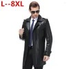 Men's Fur 6XL Men Genuine 8XL Arrival Spring Sheep Skin Youth Suit Collar Coats Fashion Slim Fit Leather Jacket