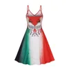 Casual Dresses Women's Christmas Color Block Gradient Retro Vintage Style Cocktail Party Swing Dress