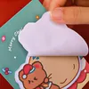 Notities 13 stks Kawaii Kerst Memo Pad Kantoor Bladwijzer Sticky 30 vellen van 1 stks Leuke Briefpapier School Student Supplies 230926