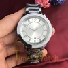 Luxury Elegant Women Dress handledsklockor Fashion Sliver Ladies Casual Clock Watches Female Quality Quartz Business Relogio Feminin255g