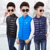 Donsjas Mouwloos jasje voor jongens Vest Meisjes Schattig vest Winter donsvest Vesten Kinderkleding Herfst Warme kinderjas Katoenen vest 230925