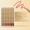 Lipstick IMAGIC 8-Color LipLiner Pencil Long Lasting Waterproof Professional Soft Smooth Colorful Matte Lipstick Cosmetics Makeup Tool 230925