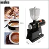 Xeoleo Electric Coffee Grinder 600N Coffee Mill Machine Coffee Bean Grinder Machine Flat Burrs研削客100W赤/黒