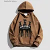 Heren Hoodies Sweatshirts Dameskleding Doberman Sweatshirt met Kap Herfst Katoen Trui Mode Trend Hond Grafische Print Hoodie Dames Casual Jas T230926