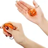 Dekorativa figurer 60 Pack Basketball Ball Keychains for Party Favors Stress School Carnival Reward Sports Centerpiece