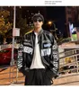 Men's Jackets American style jacket men street motorcycle clothing hiphop trendy brand ruffian handsome y2k top men clothing leather jacket 230926