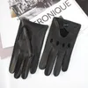Gants à cinq doigts Gants en peau de cerf pour hommes de haute qualité Mince en cuir simple sans doublure écran tactile conduite 230925
