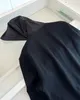 Wiosna i jesień Wysokiej jakości projektant odzieży męskiej luksusowa kurtka moda szwy kieszonkowy czarna swobodna kurtka męska 259c