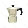 1 PC MINI 1 Tasse Mokka-Kanne manuelle Kaffeemaschine Outdoor-Heim-Espresso-Kaffeemaschine Kanne