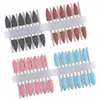 Nail Manicure Set 10pcs Nail Drill Bits Silicone Milling Cutter for Manicure Eletric Files Machine Accessories Nail Buffer Polisher Grinder Tool 230925