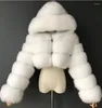 Frauen Pelz 2023 Mode Ultra Faux Mantel Frauen Winter Mit Kapuze Jacke Weibliche Verdicken Oberbekleidung Künstliche Mantel