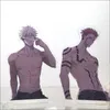 Portachiavi Ornamento Collezione di articoli Simpatico Jujutsu Kaisen Mezzo corpo Supporto in acrilico Geto Suguru Gojo Satoru Portachiavi Anime Display da scrivania Regalo