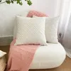 Housse de coussin en dentelle française crochetée, glands tissés à la main, Style Boho, décoration de maison, étui en macramé pour canapé-lit