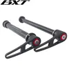Bike Stems Bicycle alloy Thru axle Skewer 10015mm Quick Release Bucket Shaft lever for MTB BMX Mountain Aluminum skewers fork 230925