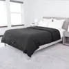 Bedding sets Heated Electric Blanket Bedding Twin Fleece Ultimate Grey 230926