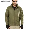 Vestes pour hommes Veste de camouflage tactique d'été Hommes imperméable à capuche mince imperméable coupe-vent militaire marine sceau veste de peau légère S-4XL 230926