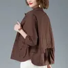 Trenchs pour femmes Printemps Été Vestes pour femmes Casual Coupe-vent Famale Mince Manteau de base Veste légère Vêtements d'extérieur 230926